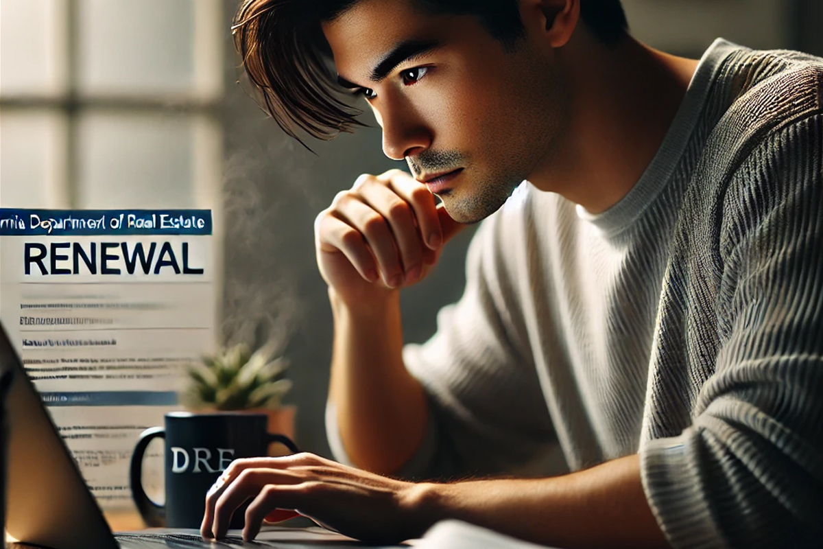renew real estate license